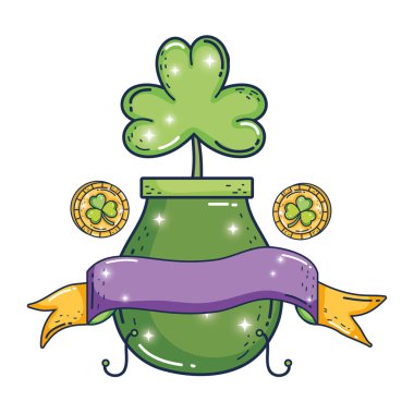 Aziz Patrick gün yonca paralar ile hazine kazan