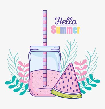 Yaz karikatürler Merhaba