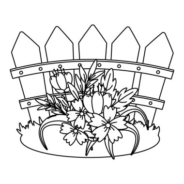 Çiçek Doğa karikatür çiçek