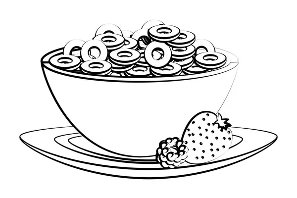 Вкусная карикатура на еду — стоковый вектор