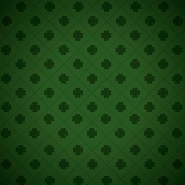 Behang vier Leaf Clover — Stockvector