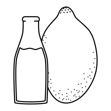 botttle taze papaya suyu meyve