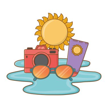 Turistik gezi yaz seyahat