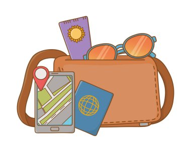 Turistik gezi yaz seyahat