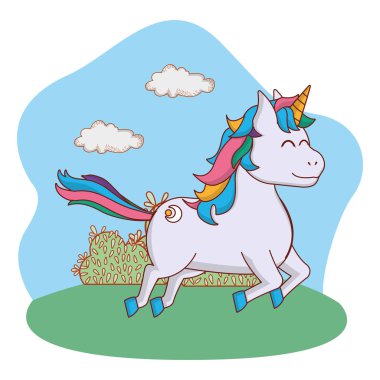 sevimli sihirli çizgi