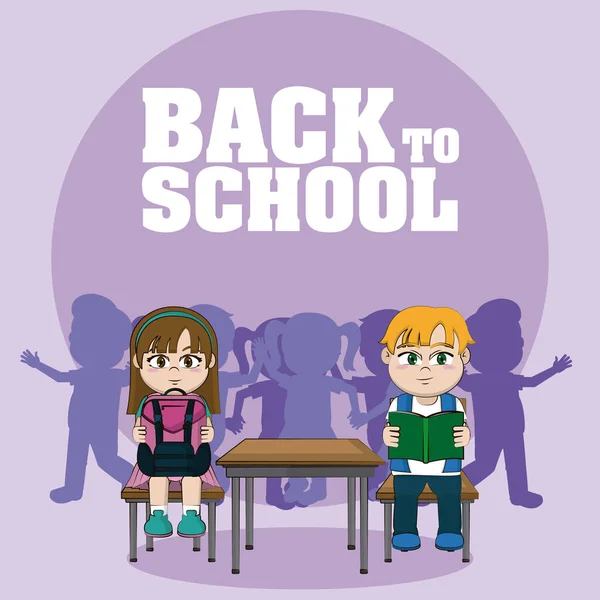 Back to school — Stock Vector