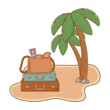 Turistik gezi yaz seyahat