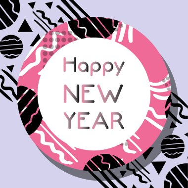 rakamlar arka plan üzerinde mutlu yeni yıl kutlaması