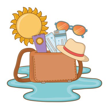 Turistik gezi yaz seyahat