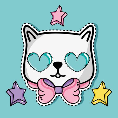 moda sevimli yama trendy dekorasyon