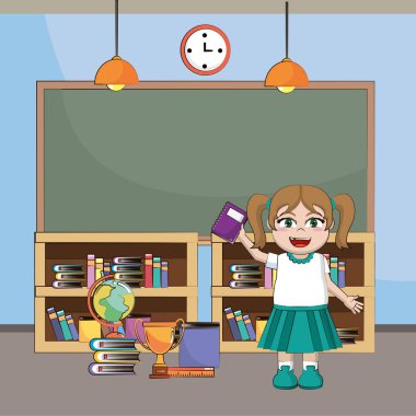 İlköğretim Okulu çizgi film