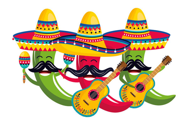 Культурная карикатура Мексики
