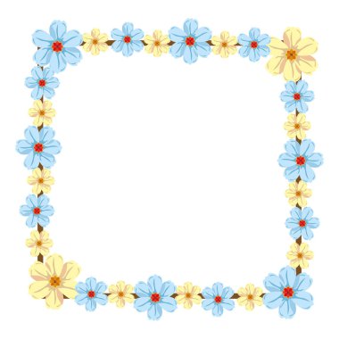 kiraz çiçekleri çerçeve