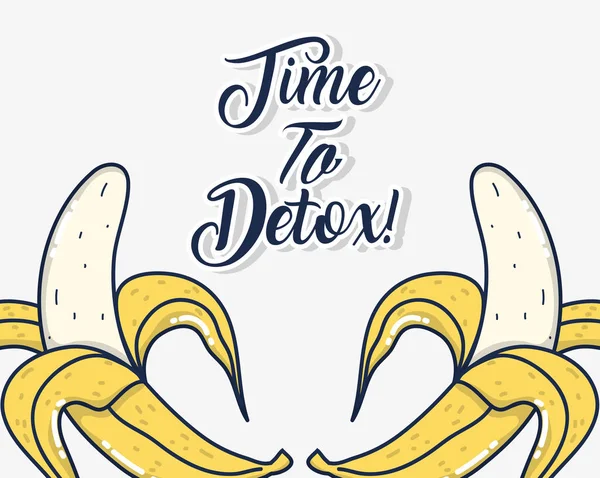 Hora de desintoxicarse — Vector de stock