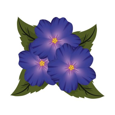 çiçek tropikal karikatür