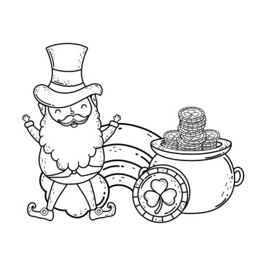 st patricks günü cin gökkuşağı ile