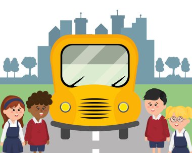 İlköğretim Okulu çizgi film