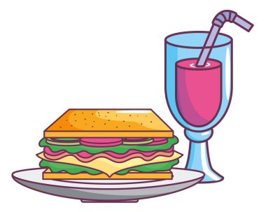 Fast food çizgi filmi