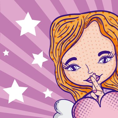 Pop art karikatürler