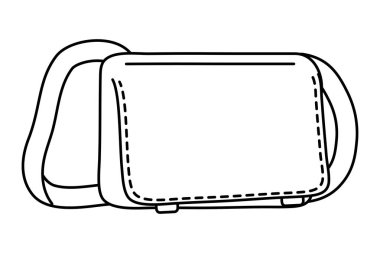 Siyah beyaz turist gezisi yaz seyahat