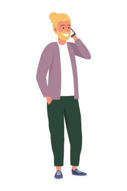 Akıllı telefon kullanan bin yıllık kişi