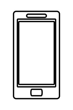 Akıllı telefon teknolojisi modern yararlı izole