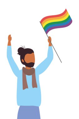 homoseksüel gururlu karikatür