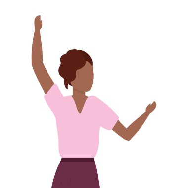 insan kadın vücut karikatür