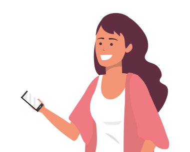 Bin yıllık genç kişi akıllı telefon portre mesajlaşma