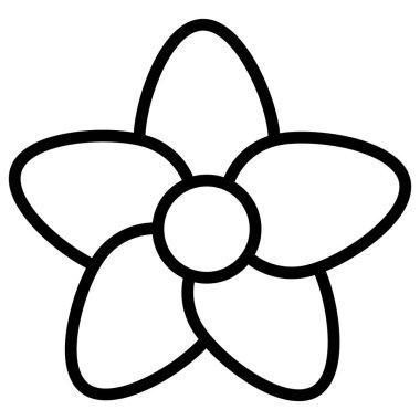 güzel çiçek dekoratif simgesi