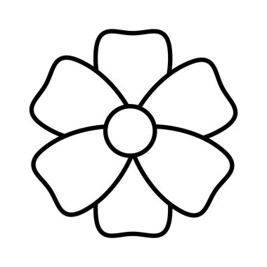 güzel doğa çiçek karikatür