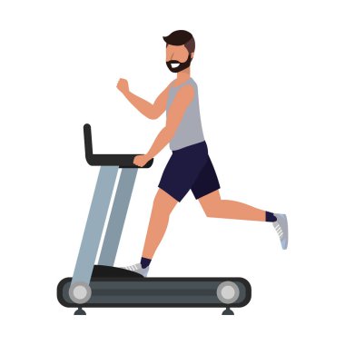 fitness egzersiz karikatür