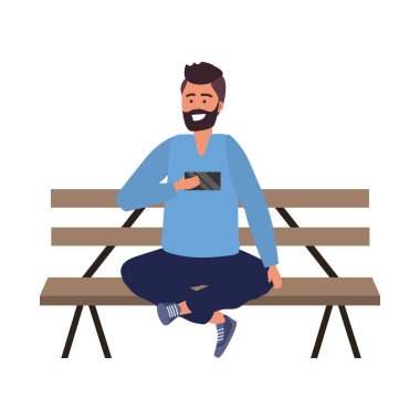 Millenial kişi şık kıyafet tezgah