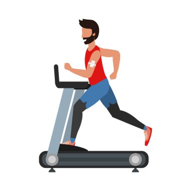 fitness egzersiz karikatür