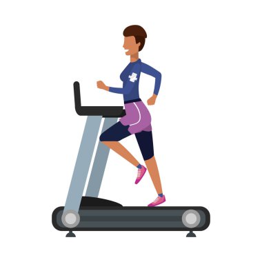 fitness egzersiz karikatür