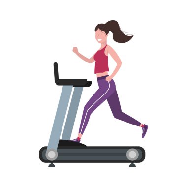 fitness egzersiz karikatür