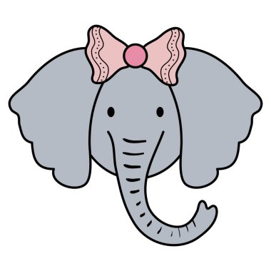 sevimli fil erkek karakter