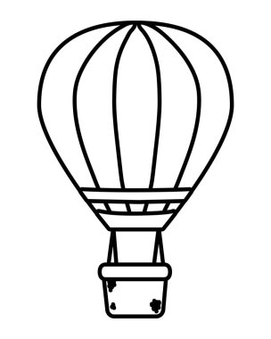 sıcak hava balon çizgi film