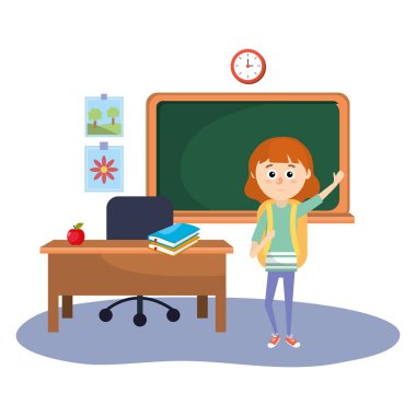 İlköğretim Okulu çizgi film