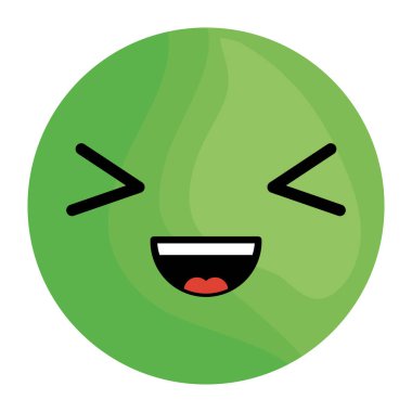 mutlu yüz ifade karakter