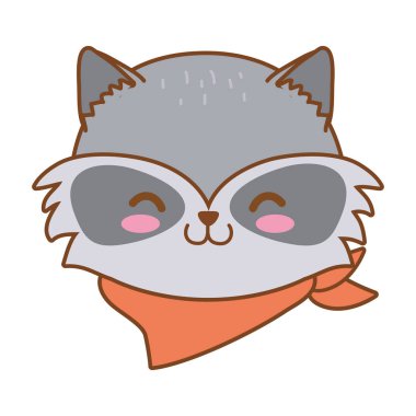 sevimli küçük hayvan karikatür