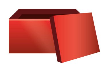 şirin hediye kutusu karikatür vektör çizim grafik tasarım