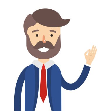 gerçek durum Aracısı karikatür vektör çizim grafik tasarım