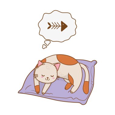 grafik hayvan illüstrasyon karikatür kedi sevimli tasarlamak vektör