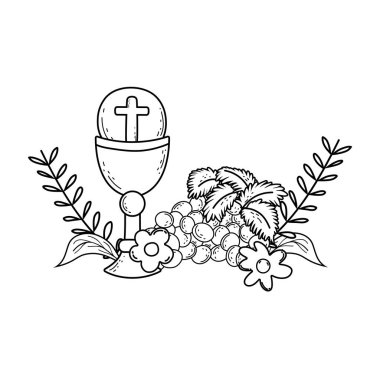 üzüm ile kutsal kadeh dini