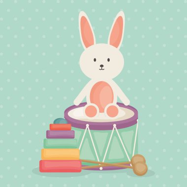 bebek oyuncakları entertainemt simgeleri seti