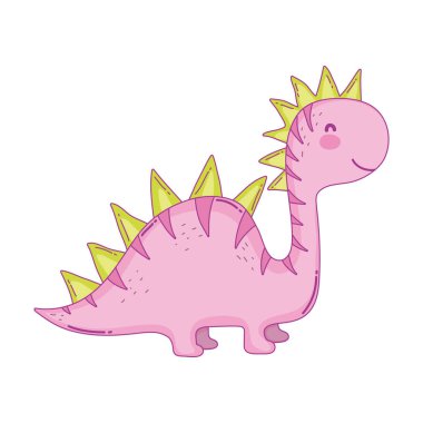 sevimli apatosaurus karakter simgesi