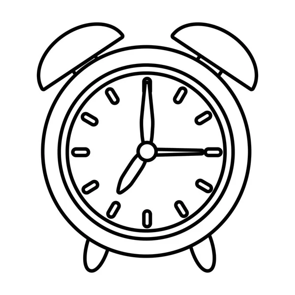 Tiempo reloj de dibujos animados — Vector de stock