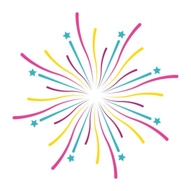 parlak havai fişek çizgi film