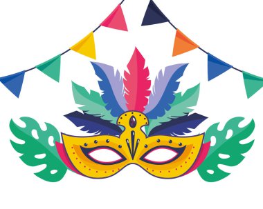 maske brezilya karnaval